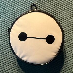Round White Baymax Coin Pouch / Purse Accessory